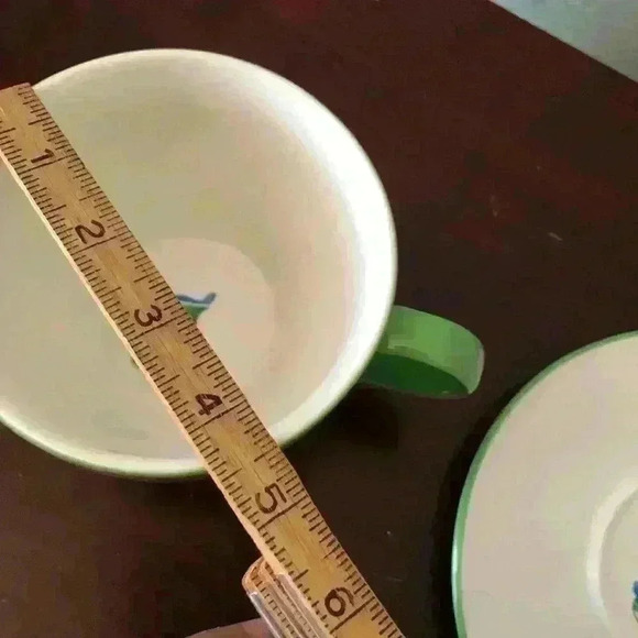 Starbucks Holiday Elf Christmas Stocking 2006 Coffee Mug Tea Cup Matching Plate - Picture 13 of 13